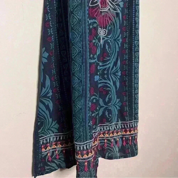 Forever 21 Embroidered 100% Cotton Mini Sleeveless Dress or Top Size XS, EUC - Picture 3 of 7